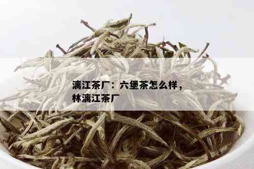 漓江茶厂：六堡茶怎么样，林漓江茶厂