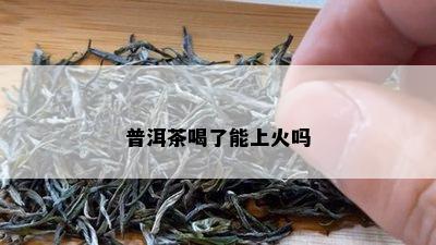 普洱茶喝了能上火吗