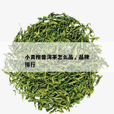 小青柑普洱茶怎么品，品牌排行