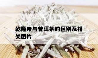 乾隆帝与普洱茶的区别及相关图片