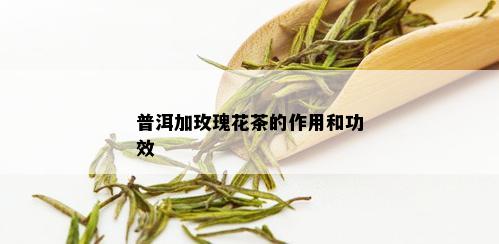 普洱加玫瑰花茶的作用和功效