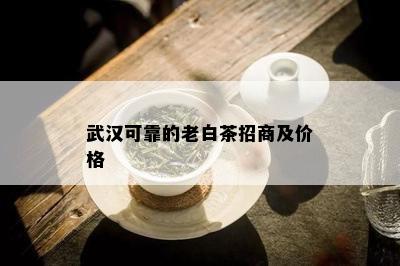 武汉可靠的老白茶招商及价格