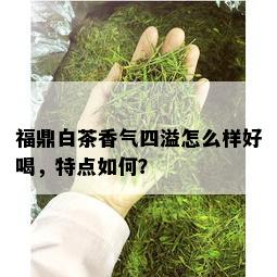 福鼎白茶香气四溢怎么样好喝，特点如何？