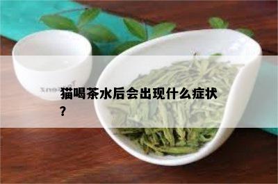 猫喝茶水后会出现什么症状？