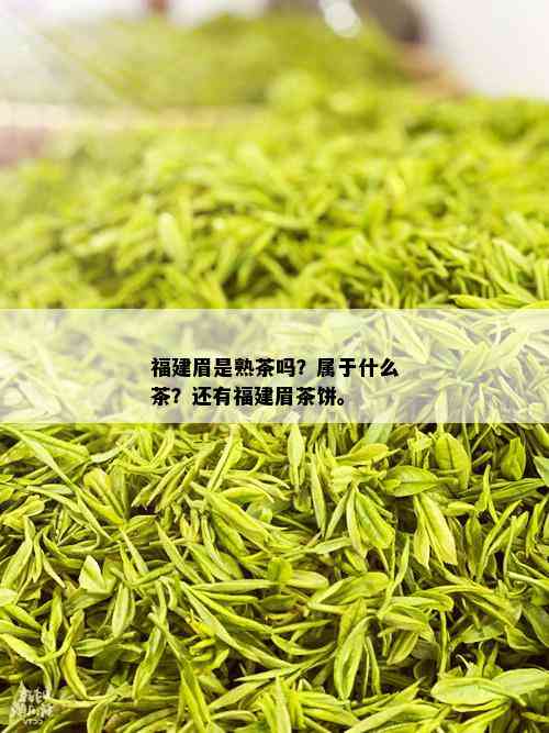 福建眉是熟茶吗？属于什么茶？还有福建眉茶饼。