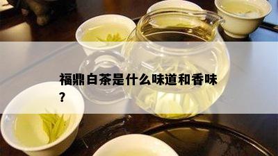 福鼎白茶是什么味道和香味？