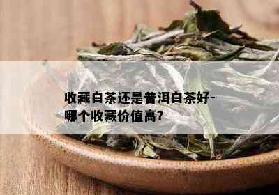 收藏白茶还是普洱白茶好-哪个收藏价值高？