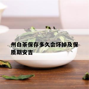 州白茶保存多久会坏掉及保质期安吉