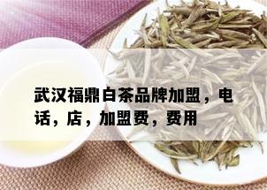 武汉福鼎白茶品牌加盟，电话，店，加盟费，费用