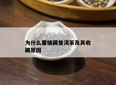 为什么要储藏普洱茶及其收藏原因