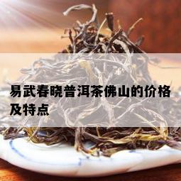 易武春晓普洱茶佛山的价格及特点