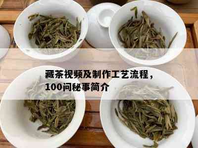 藏茶视频及制作工艺流程，100问秘事简介