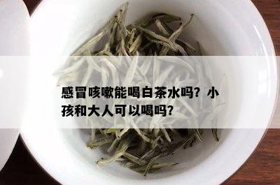 感冒咳嗽能喝白茶水吗？小孩和大人可以喝吗？