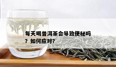 每天喝普洱茶会导致便秘吗？如何应对？