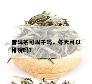 普洱茶可以子吗，冬天可以用碗吗？