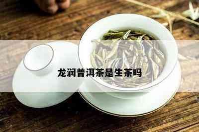 龙润普洱茶是生茶吗