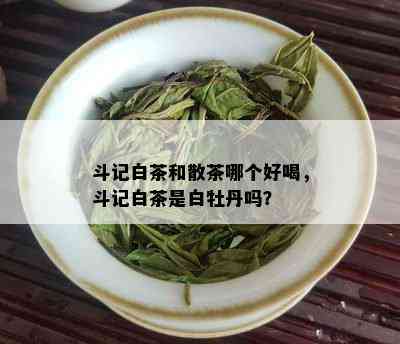 斗记白茶和散茶哪个好喝，斗记白茶是白牡丹吗？