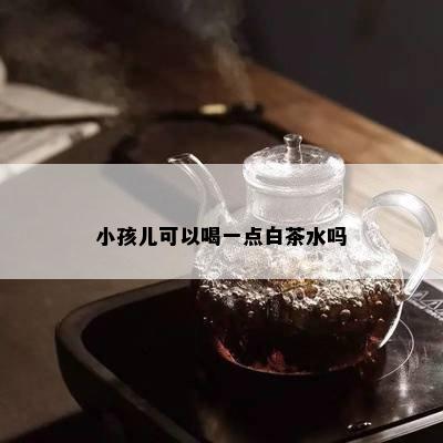 小孩儿可以喝一点白茶水吗