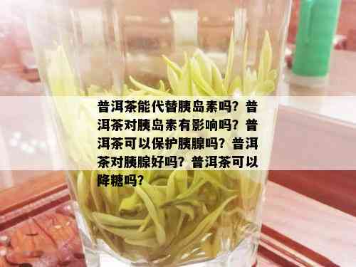 普洱茶能代替胰岛素吗？普洱茶对胰岛素有影响吗？普洱茶可以保护胰腺吗？普洱茶对胰腺好吗？普洱茶可以降糖吗？