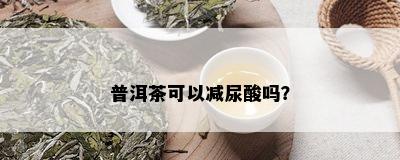 普洱茶可以减尿酸吗？