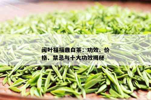 闽叶福福鼎白茶：功效、价格、禁忌与十大功效揭秘