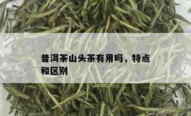 普洱茶山头茶有用吗，特点和区别