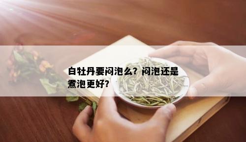 白牡丹要闷泡么？闷泡还是煮泡更好？