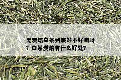 无炭焙白茶到底好不好喝呀？白茶炭焙有什么好处？