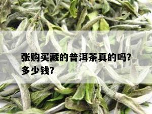 张购买藏的普洱茶真的吗？多少钱？