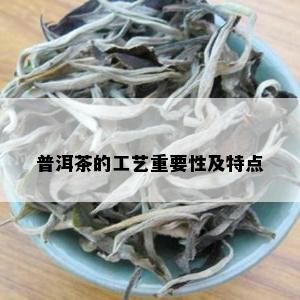 普洱茶的工艺重要性及特点