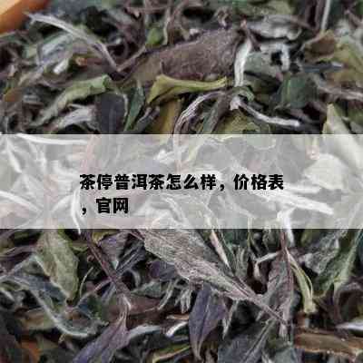 茶停普洱茶怎么样，价格表，官网