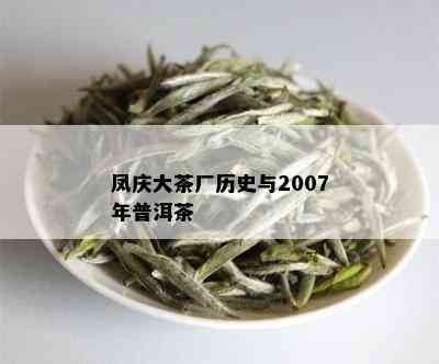 凤庆大茶厂历史与2007年普洱茶