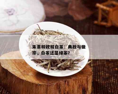 朱熹和政和白茶：典故与徽宗，白茶还是绿茶？