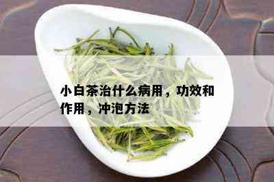 小白茶治什么病用，功效和作用，冲泡方法