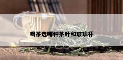 喝茶选哪种茶叶和玻璃杯