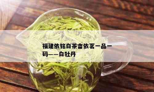 福建依铭白茶畲依茗一品一码——白牡丹