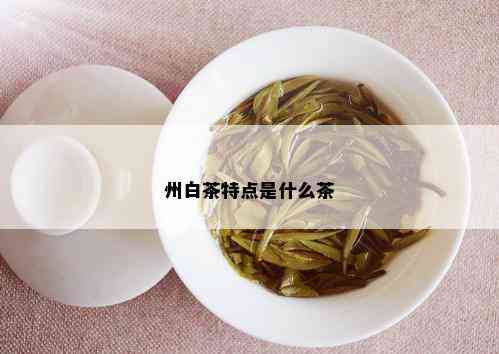 州白茶特点是什么茶