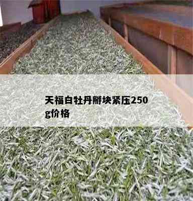 天福白牡丹掰块紧压250g价格