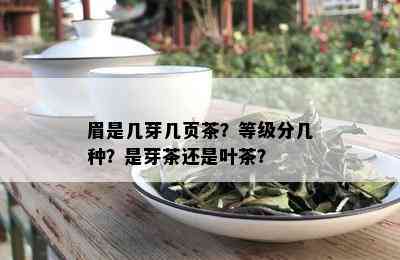 眉是几芽几页茶？等级分几种？是芽茶还是叶茶？