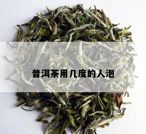 普洱茶用几度的人泡