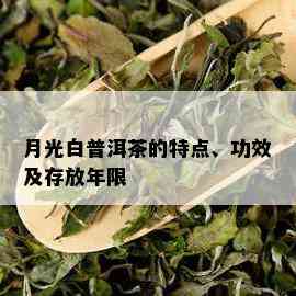 月光白普洱茶的特点、功效及存放年限