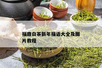 福鼎白茶新年福语大全及图片教程