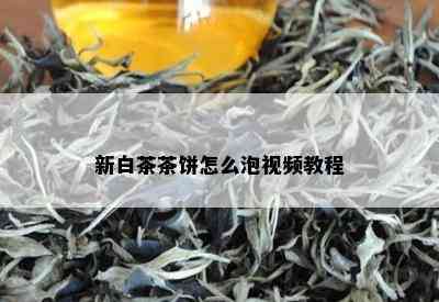 新白茶茶饼怎么泡视频教程