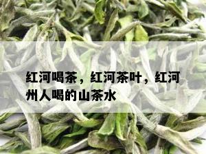 红河喝茶，红河茶叶，红河州人喝的山茶水