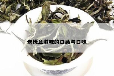 老班章滋味的口感与口味