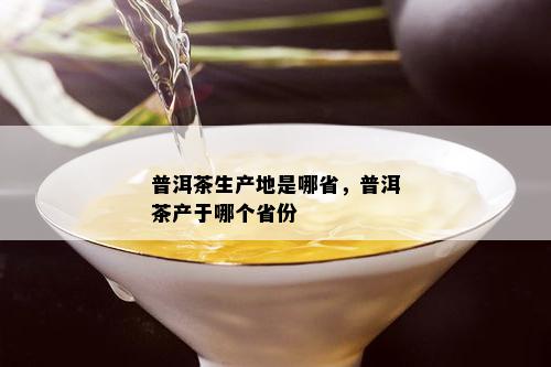 普洱茶生产地是哪省，普洱茶产于哪个省份