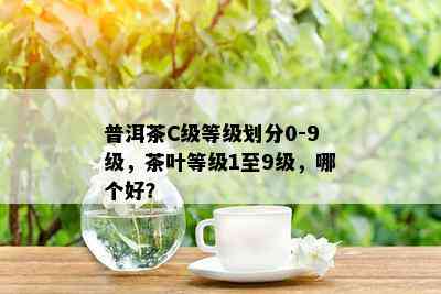 普洱茶C级等级划分0-9级，茶叶等级1至9级，哪个好？