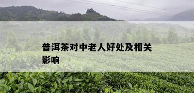 普洱茶对中老人好处及相关影响