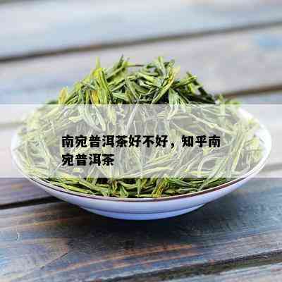 南宛普洱茶好不好，知乎南宛普洱茶