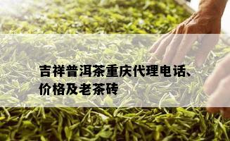 吉祥普洱茶重庆代理电话、价格及老茶砖